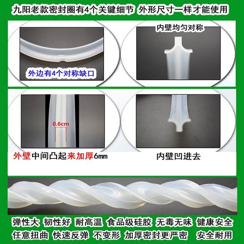 九阳电饭煲压力锅Y50C-B2501/50A3/50C81加厚密封圈5L6升50YS27/6 - 图1