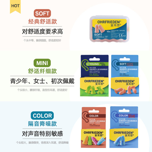 德国安耳悠耳塞睡眠睡觉专用防噪音耳朵隔音降噪宿舍学习防呼噜声 - 图3