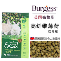 Spot Burgess UK Bugs mint Rabbit Food Bull to Rabbit Pet Rabbit Food Timothy Moshe Grass Rabbit Feed