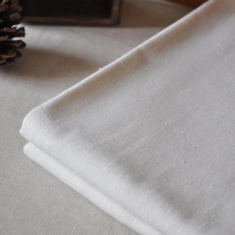 纯色白色布艺桌布亚麻棉麻加厚高级感法式简约白色素色会议台布,淘宝优惠券,粉丝福利购,淘宝优惠卷