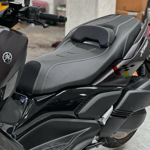 适用23-25款雅马哈xmax300改装坐垫腰靠降低5CM xmax座垫总成无损 - 图0