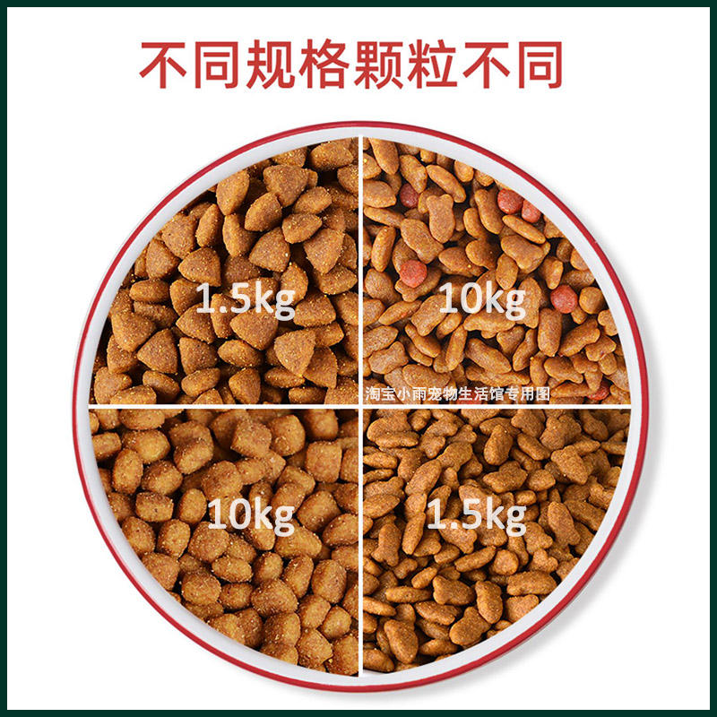 伊萨尚品猫粮10kg天然助消化三文鱼+鸡肉20斤高钙去毛球全猫种-图1