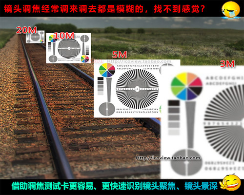 镜头调焦测试卡手机摄像头DV监控摄像机测试图高清(A3)385x290mm - 图2
