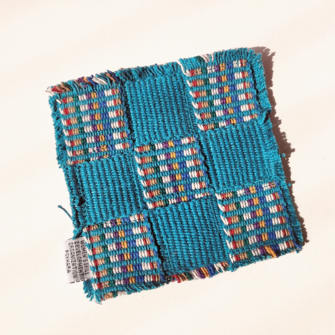 尼泊尔WSDO纯棉手织布杯垫盘垫 民族风编织coaster - 图3
