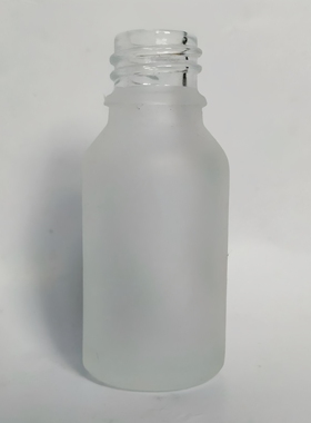 茶色绿色蓝色磨砂瓶15ml精油瓶