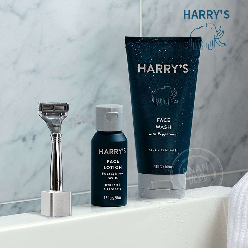 美国HARRY S全铝合金手动剃须刮胡刀底座harrys专用盒装金属支架_虎窝淘