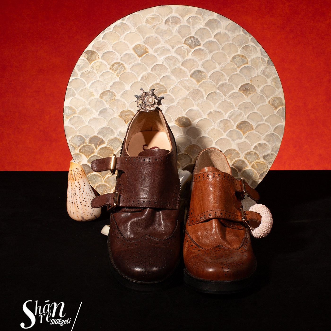 ShānRen重工水洗 高级感老钱风粗跟小皮鞋女高跟乐福鞋女布洛克,淘宝优惠券,粉丝福利购,淘宝优惠卷