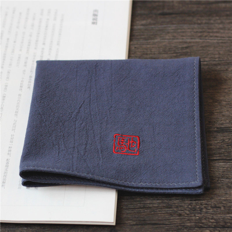 手帕男士全棉刺绣印章定制名字纯棉古风手绢小方巾男朋友生日礼物,淘宝优惠券,粉丝福利购,淘宝优惠卷