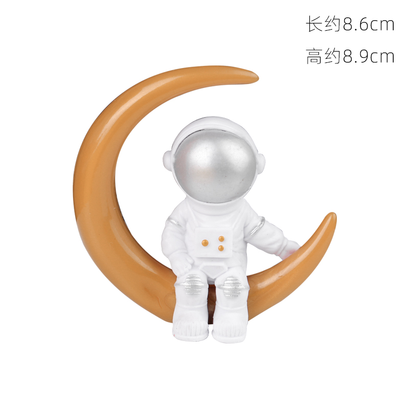 网红宇航员蛋糕摆件航天员星球宇宙太空人男孩生日装饰品插件配件 - 图3