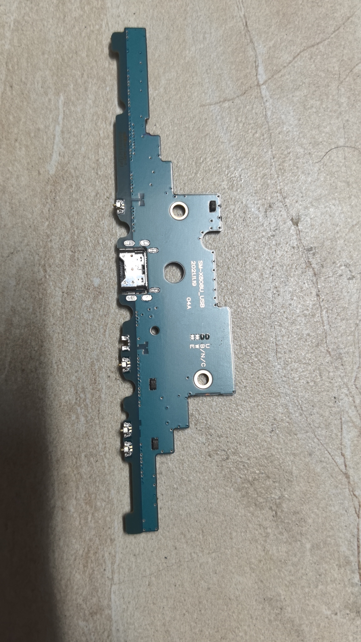 适合三星tab S8+X800 C X806 X808U平板充电尾插小板排线维修更换 - 图0