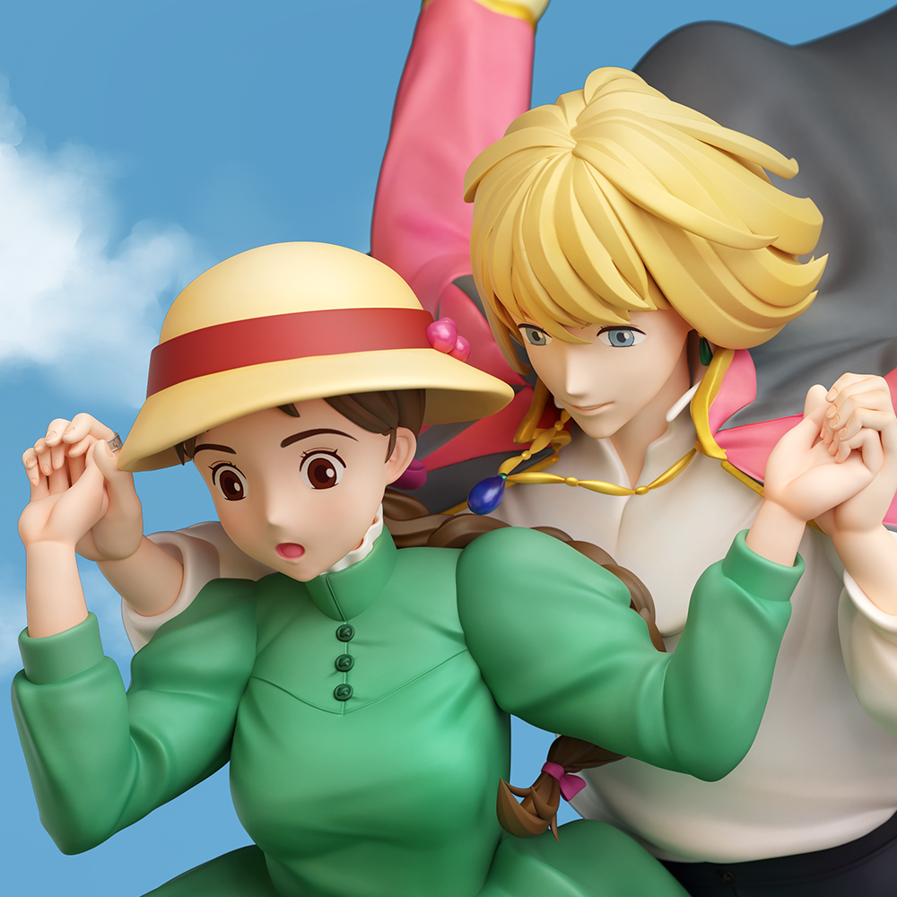 【Bang】现货 潮社工作室 哈尔的移动城堡 GK雕Q版手办摆件礼物 - 图0