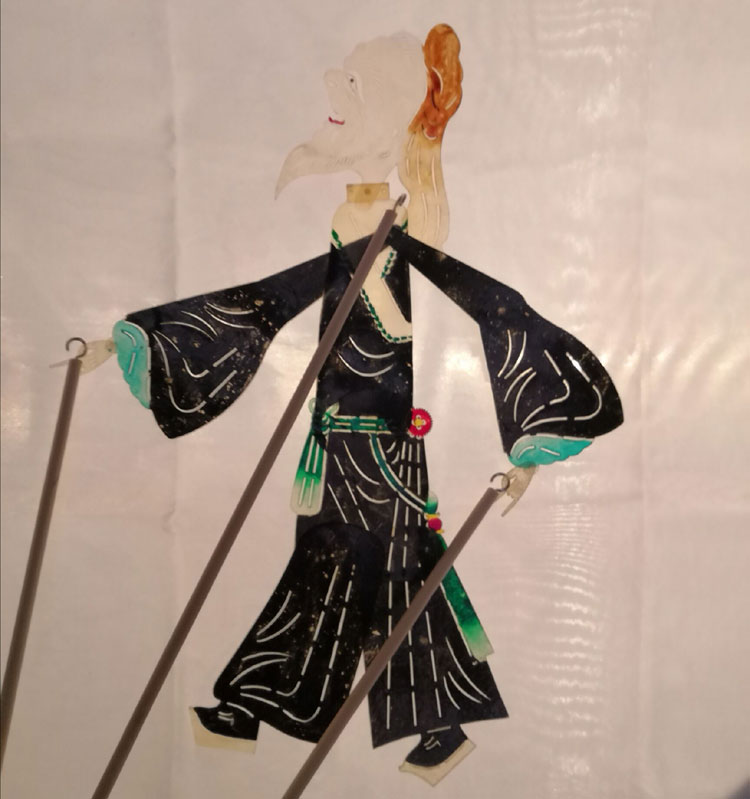 皮影戏表演道具人偶神话故事西游记(三打白骨精)带棍幼儿园手工