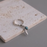 Натуральное кольцо, серебро 925 пробы, с драгоценным камнем