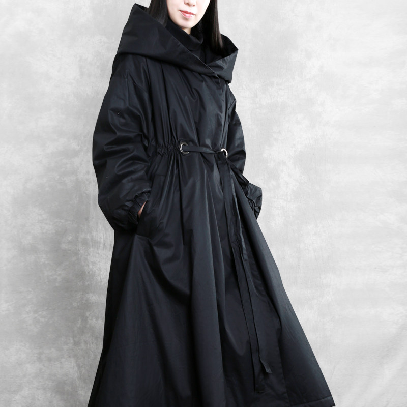 兮风大码棉服大气势黑色夹棉大衣女秋冬加厚仿羊羔绒保暖长款外套,淘宝优惠券,粉丝福利购,淘宝优惠卷