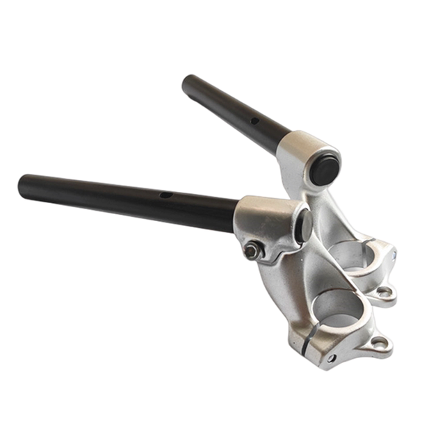 Motorcycle retro modification separated en handlebar