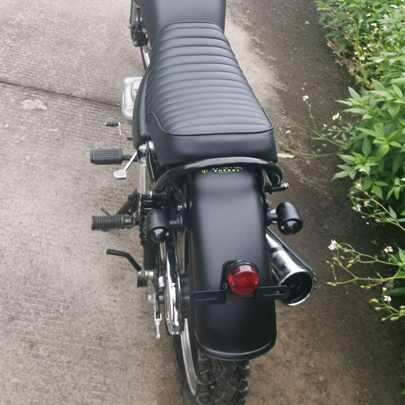 GN125摩托车复古改装尾翼后扶手云豹U型管小太子后尾架货架,淘宝优惠券,粉丝福利购,淘宝优惠卷