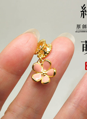 diy烧蓝可爱卡通小配饰手链坠