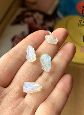 超萌风摩根石小兔子天然海蓝宝