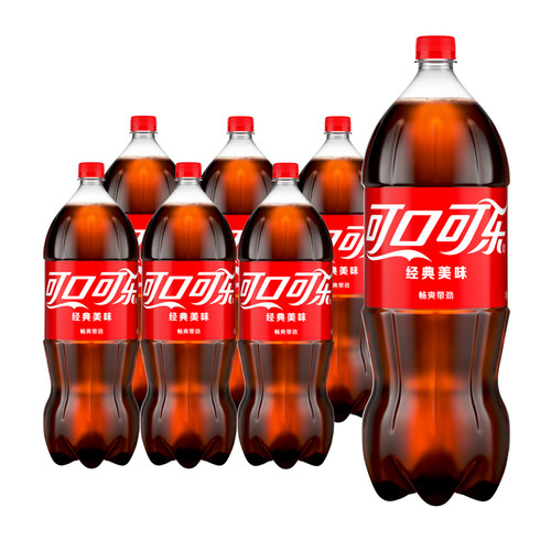可口可乐雪碧芬达2升1.25升碳酸饮料大瓶家庭分享汽水饮品果粒橙 - 图0