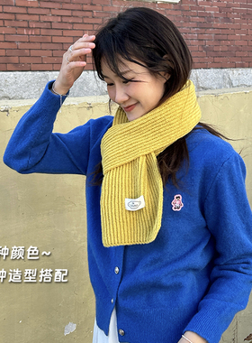 新款韩代同款ins风小围巾