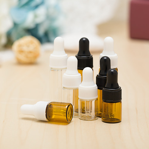 2ml  3ml  5ml精油玻璃小样空瓶精油瓶 试用滴管瓶 小分装瓶包邮 - 图3