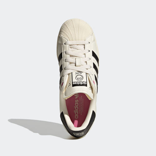 Adidas/阿迪达斯正品SUPERSTAR J 经典女子轻便贝壳头板鞋 GZ1753 - 图2