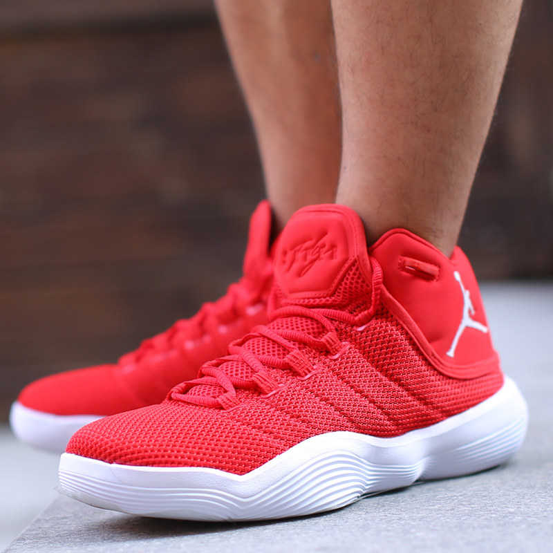 nike/耐克正品 jordan super.fly react男格里芬签名篮球鞋ah8380