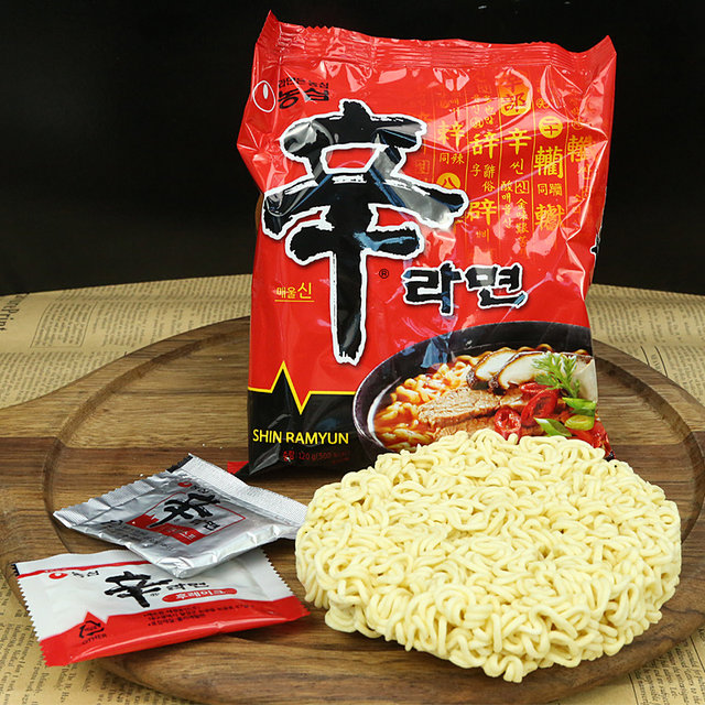 Nongshimshin Ramen Spicy Korean Bag