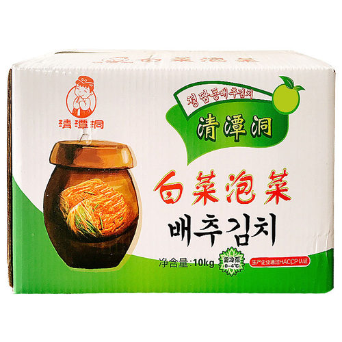 清潭洞韩国泡菜正宗辣白菜10kg整箱韩式辣白菜手工泡菜韩国食品 - 图3