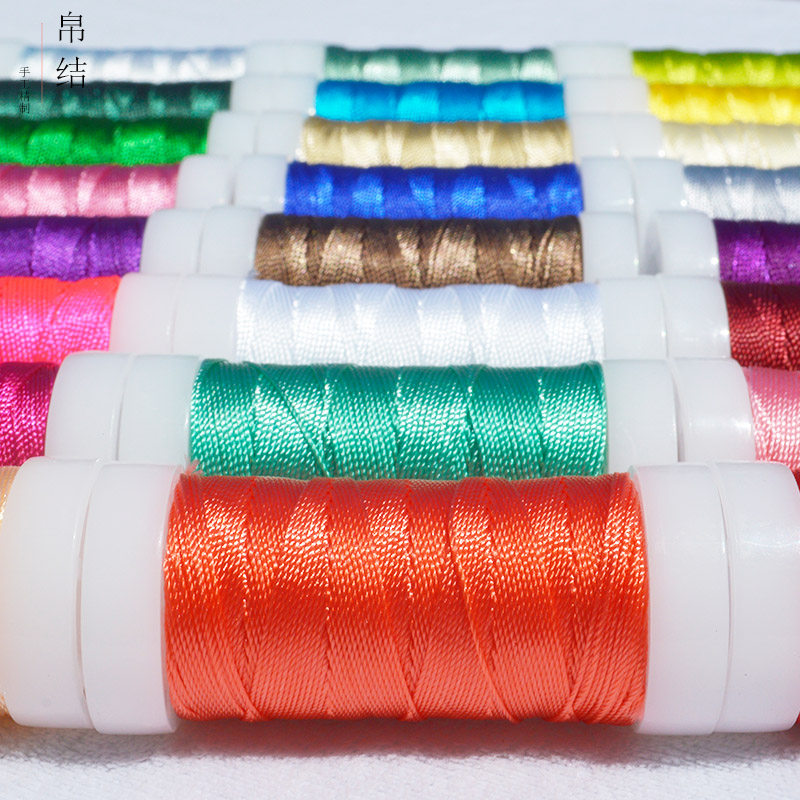 Silk knot 6-strand nylon authentic diy batch winding ring