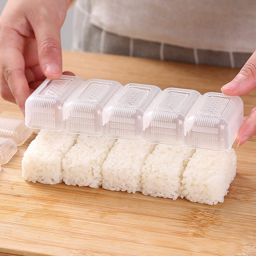 军舰饭团模具五联体三连体DIY紫菜包饭做寿司器便当寿司工具套装 - 图3