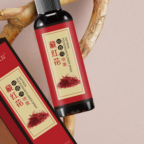 新款丝幕藏红花何首乌草本植萃护发精油滋润补水黑发免洗喷雾 - 图1