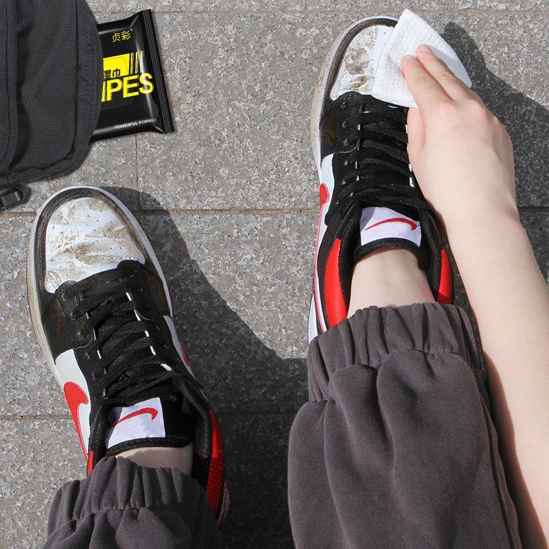 擦鞋湿巾小白鞋神器免水洗球鞋运动鞋清洗剂洗鞋专用湿纸巾多去污,淘宝优惠券,粉丝福利购,淘宝优惠卷