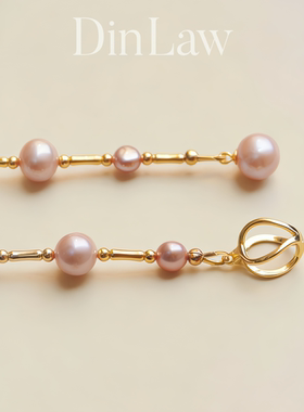 巴洛克925银淡水珍珠项链