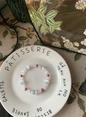 猫眼石小清新甜美日常约会手串女