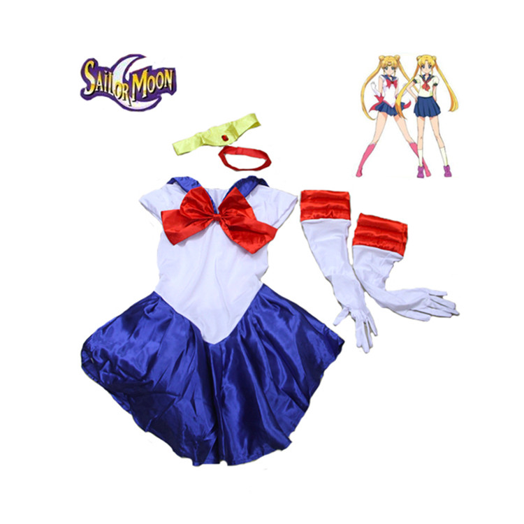 Sailor Moon美少女战士COSPLAY衣服月野兔定做美战水冰月现货服装 - 图1