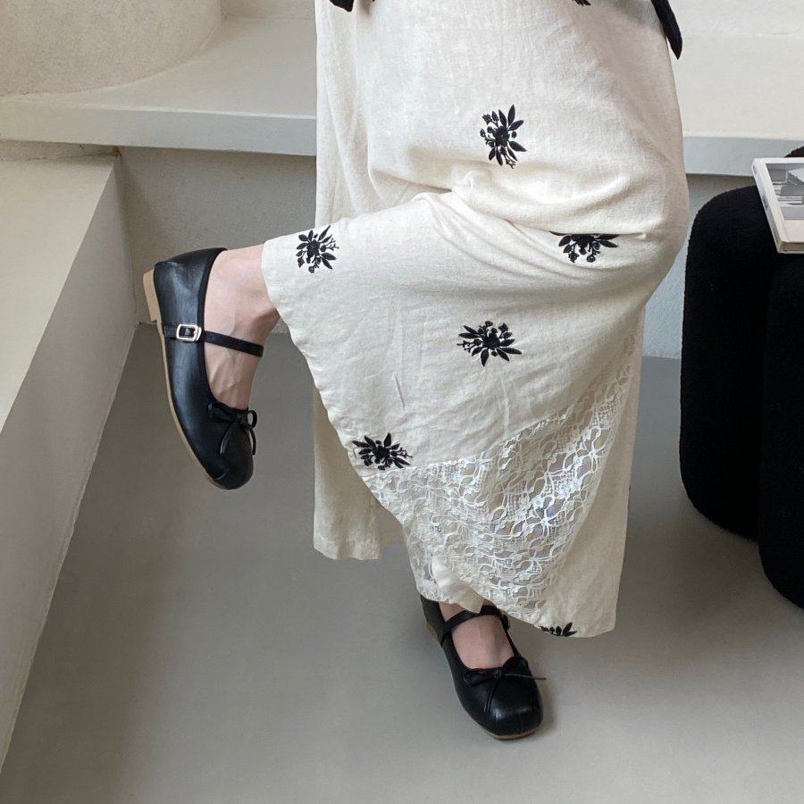 2026法式芭蕾玛丽珍鞋女蝴蝶结一字带浅口平底单鞋配裙子温柔风,淘宝优惠券,粉丝福利购,淘宝优惠卷