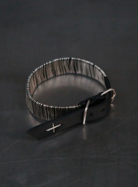 m.a+ Maurizio Amadei 细银包裹手腕带手镯系列 意大利 工匠