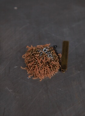 JEAN FRANCOIS MIMILLA 钢链钢珠戒指 法国 手工