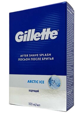 Gillette吉列冰幻须后古龙水清爽