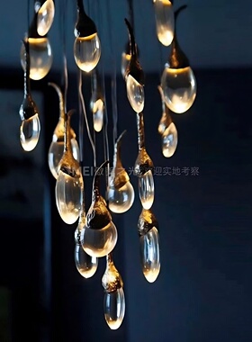 水吧全铜吊饰挂件宴会厅傲美之光