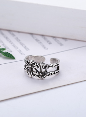 复古泰银克罗伈十字架insins潮