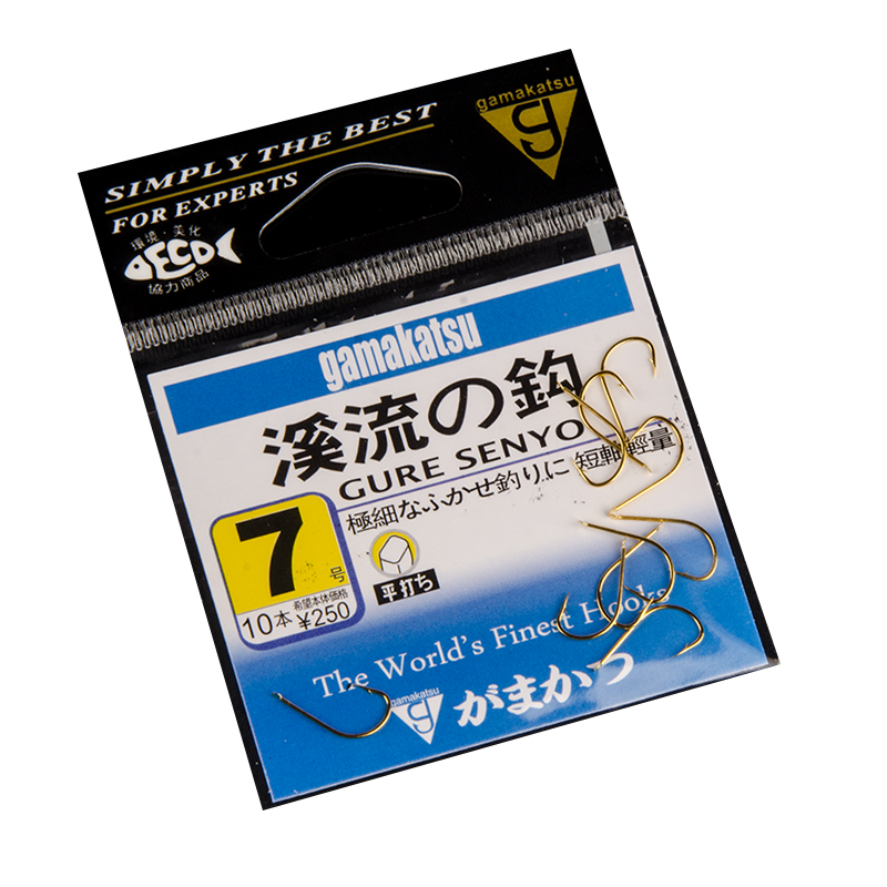 伽玛卡兹 gamakatsu溪流有倒刺筏钓玉米泥鳅翘嘴钩微铅缓降鱼钩子 - 图3