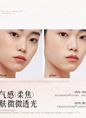 【狐妖联名款】KATO恰好合拍微光粉底液持妆不脱妆混干皮遮瑕保湿