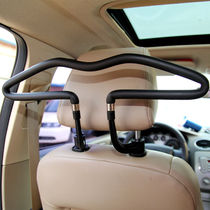 Reinforced PU clothes rack multifunction onboard stainless steel in-car hanging hanger car with clotheshorse supplies