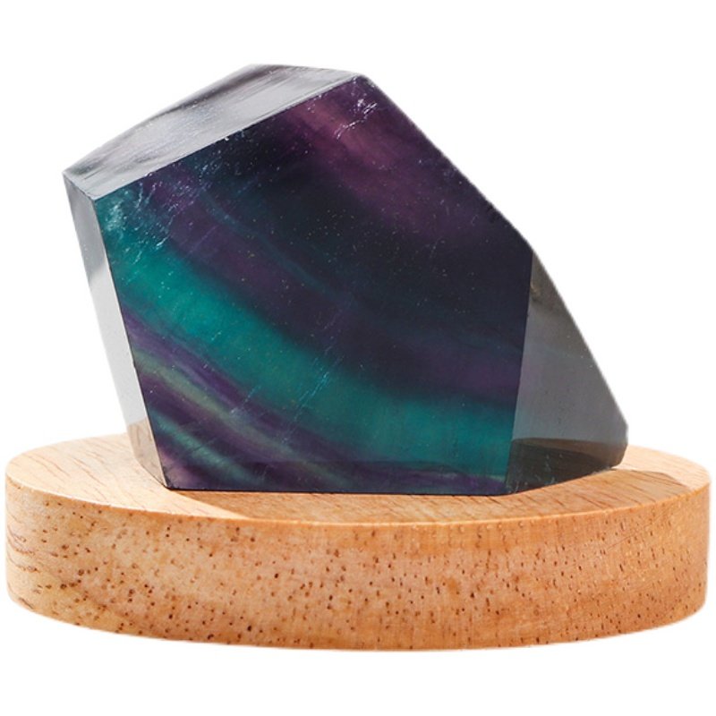 天然七彩萤石原石小夜灯装饰品几何多面体床头柔光灯客厅桌面摆件,淘宝优惠券,粉丝福利购,淘宝优惠卷