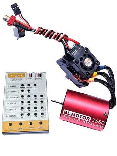 【DgLiLo】1:10RC模型遥控车动力套装 60A无刷电调3650电机马达 - 图3