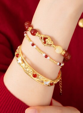 故宫淘宝红运灵蛇手链手镯