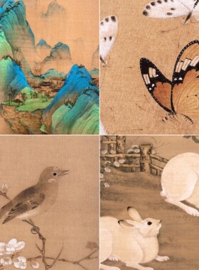 故宫淘宝藏画系列装饰画