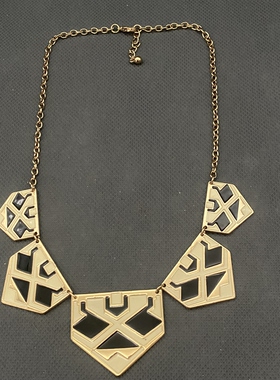 欧美外贸饰品时尚百搭个性夸张项链女多款项链锁骨链项链锁骨链